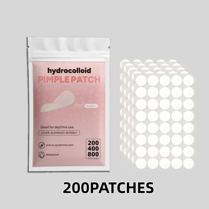 Invisible Hydrocolloid Pimple Patches
