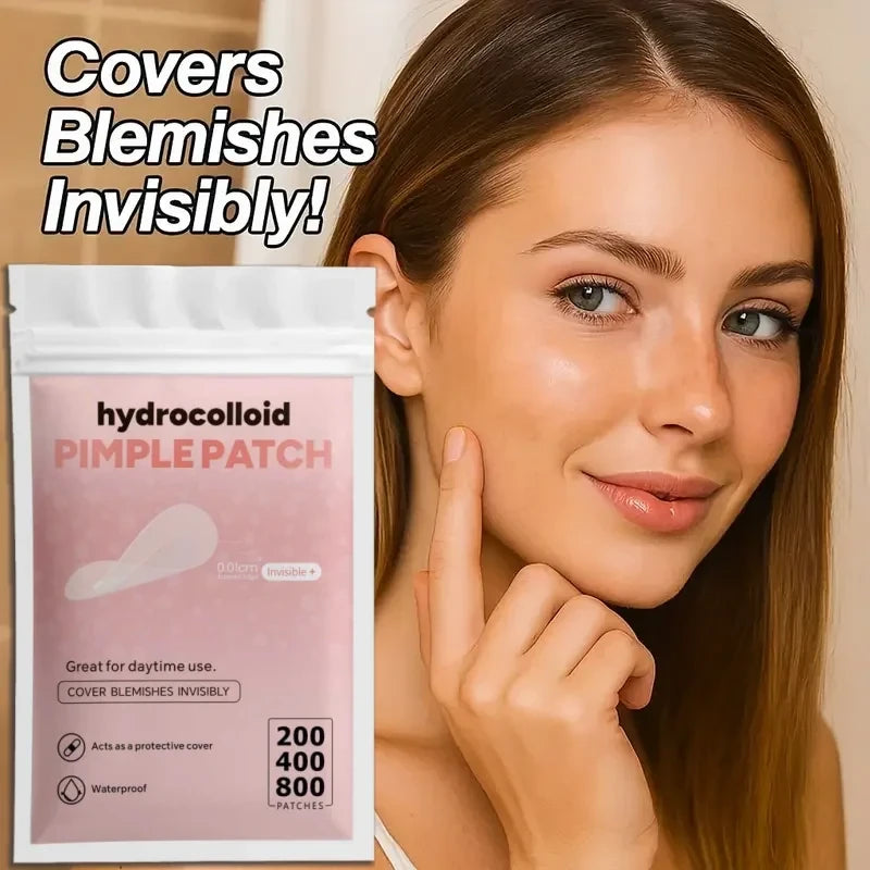 Invisible Hydrocolloid Pimple Patches