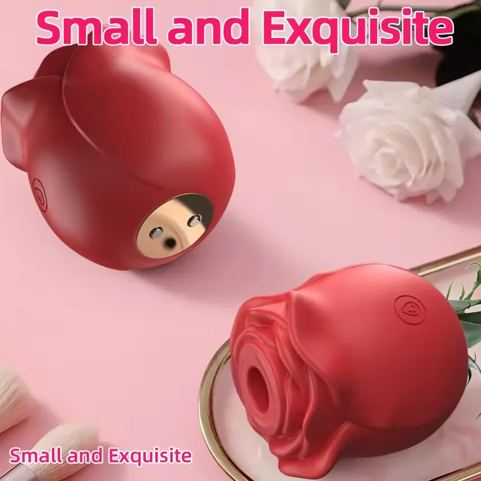 Rose Clitoral Vacuum Stimulator