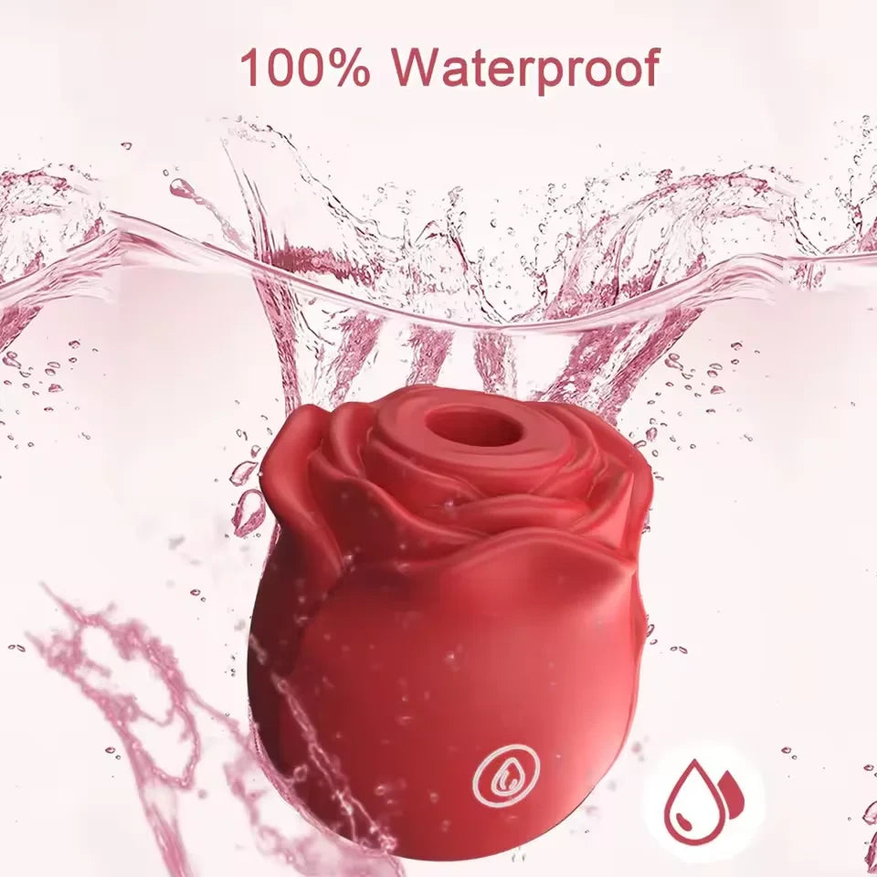 Rose Clitoral Vacuum Stimulator