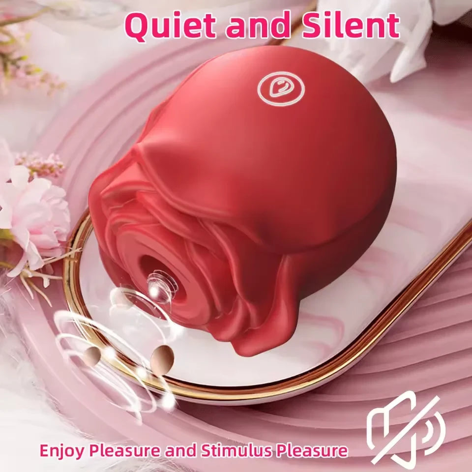 Rose Clitoral Vacuum Stimulator