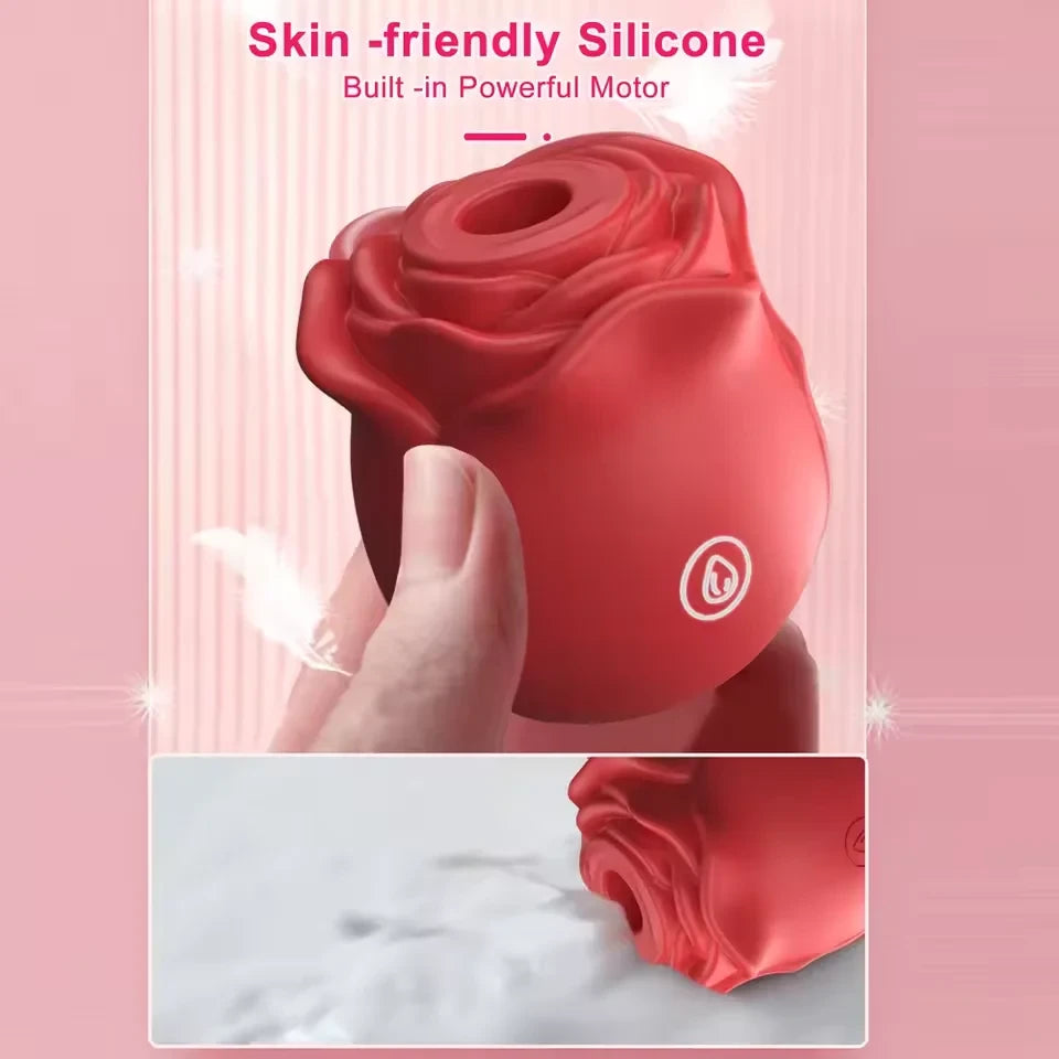 Rose Clitoral Vacuum Stimulator