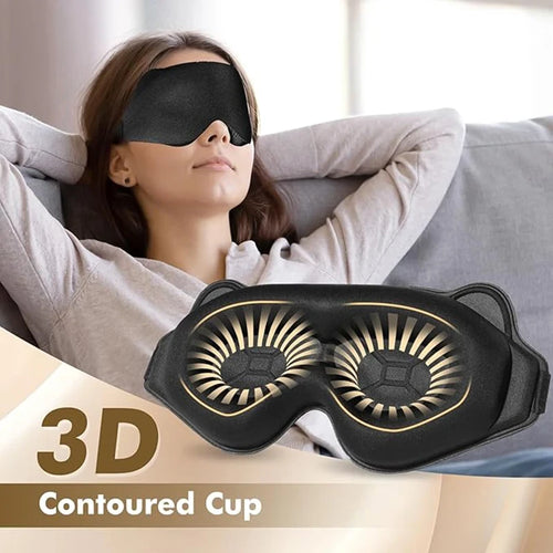 3D Contoured Memory Foam Sleep Mask