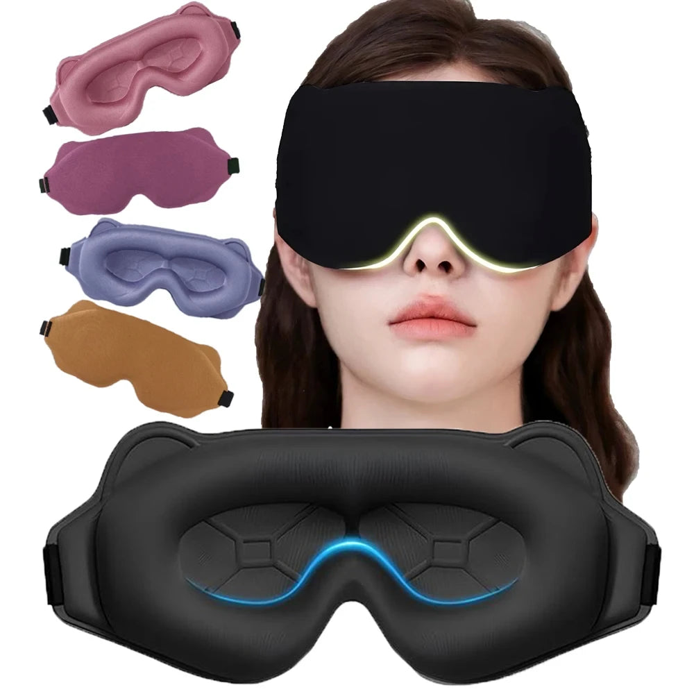 3D Contoured Memory Foam Sleep Mask