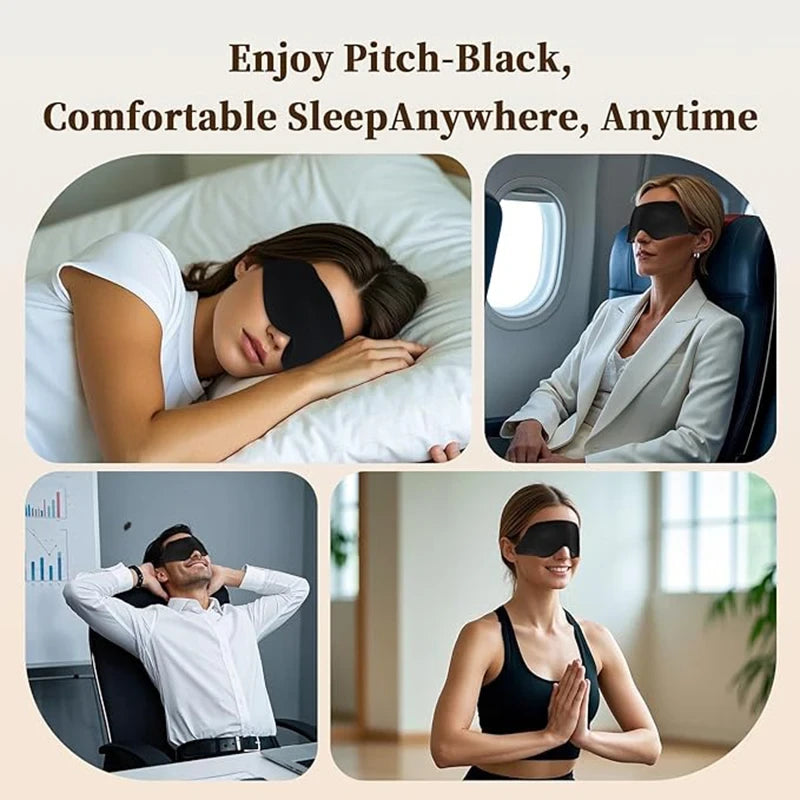 3D Contoured Memory Foam Sleep Mask