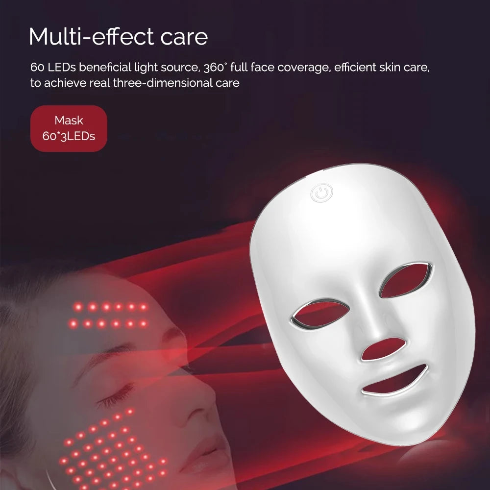 Wireless LED Photon Therapy Mask